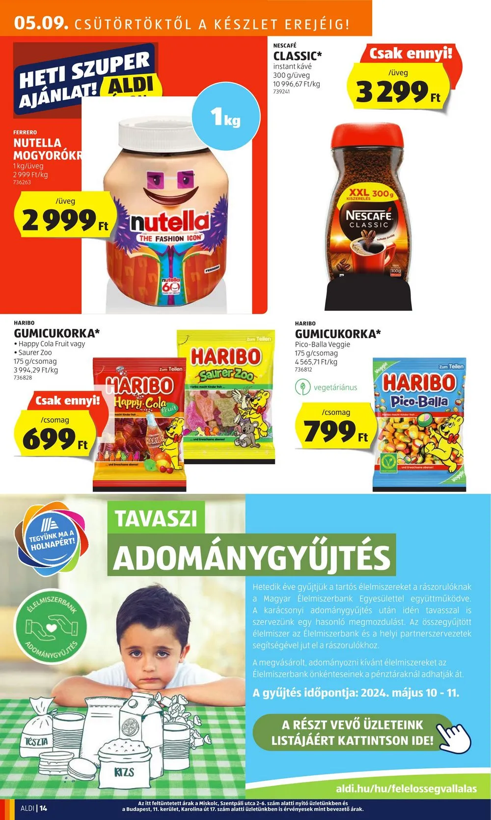 Aldi akciós újság 05.09–05.15 – 16. oldal