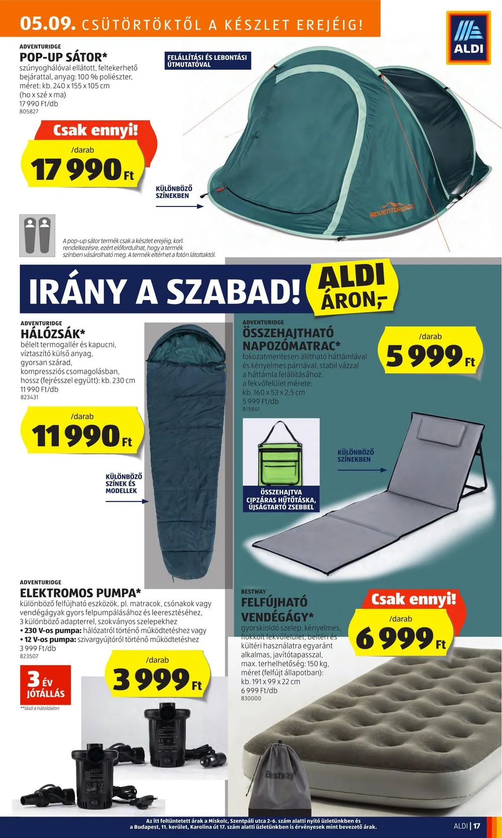 Aldi akciós újság 05.09–05.15 – 19. oldal