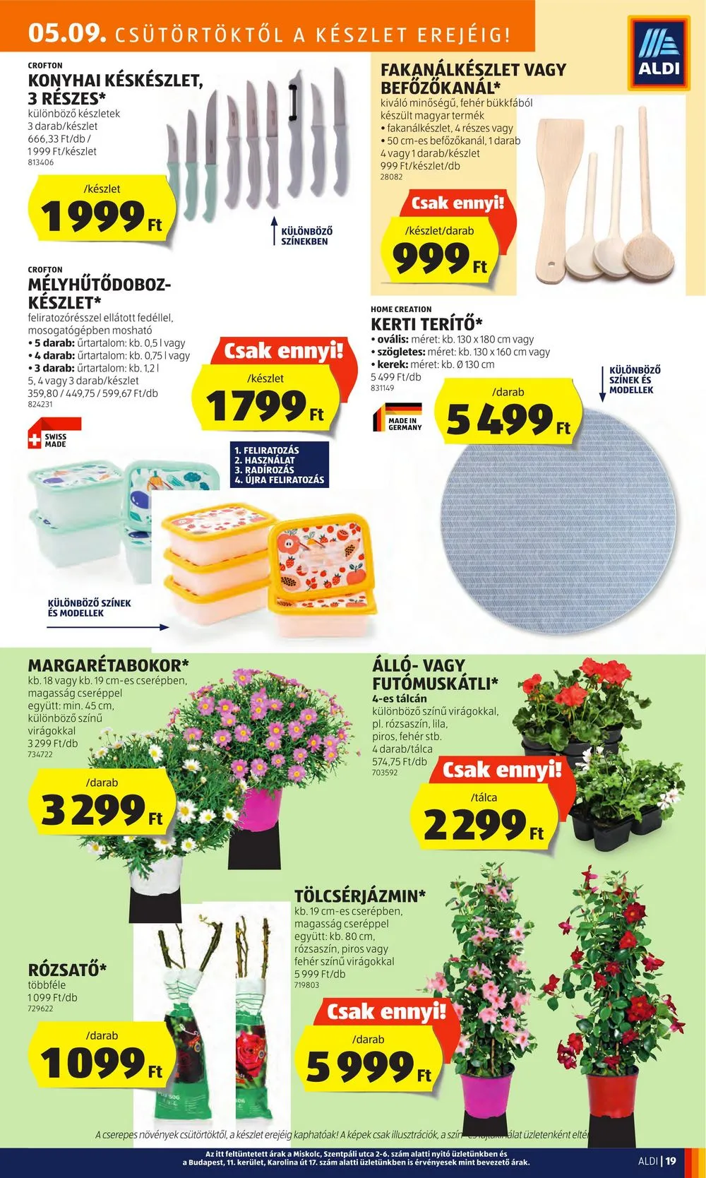 Aldi akciós újság 05.09–05.15 – 21. oldal