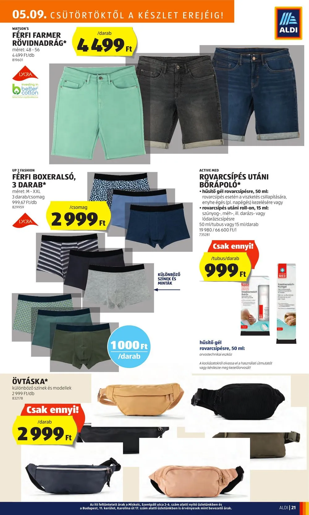 Aldi akciós újság 05.09–05.15 – 23. oldal