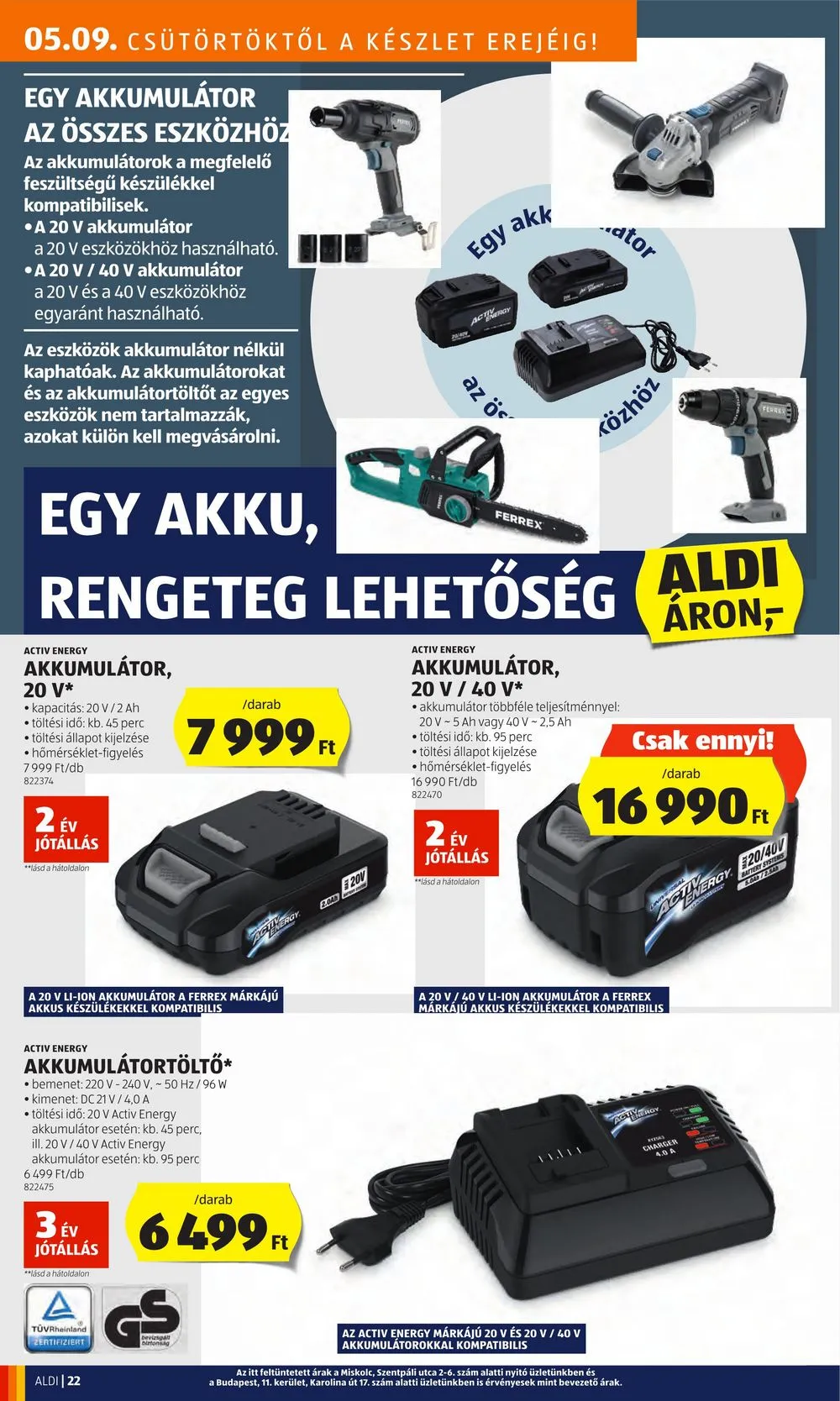 Aldi akciós újság 05.09–05.15 – 24. oldal