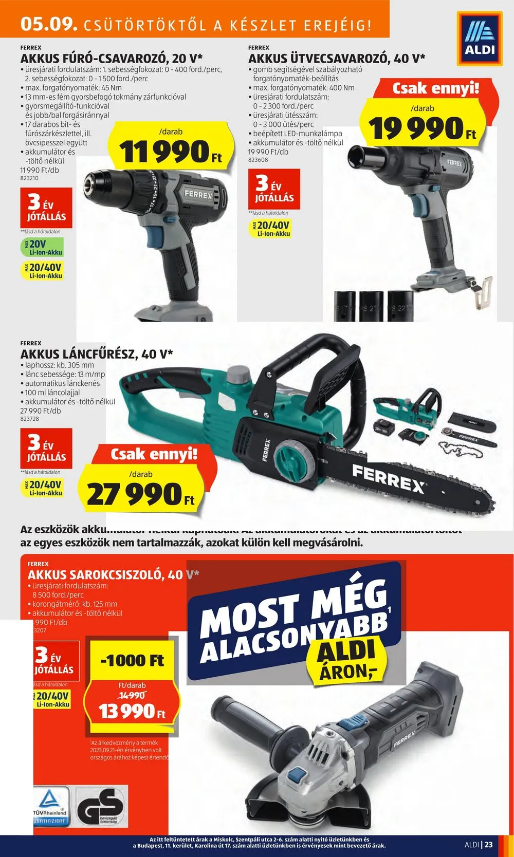 Aldi akciós újság 05.09–05.15 – 25. oldal