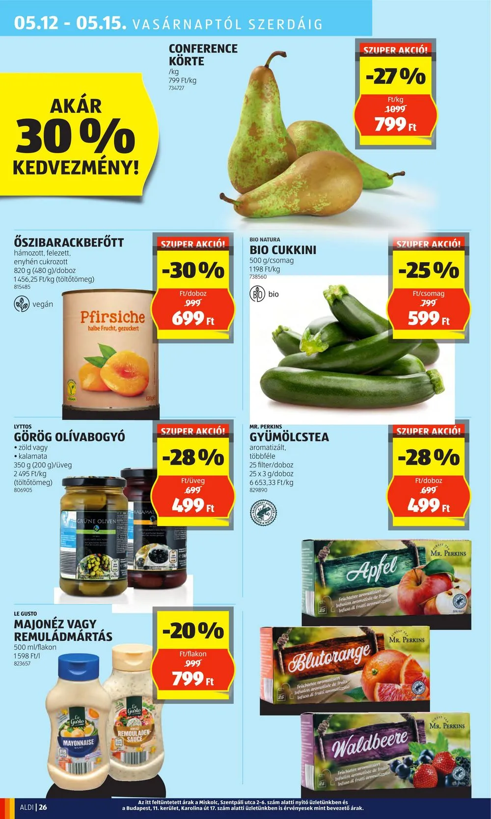 Aldi akciós újság 05.09–05.15 – 30. oldal