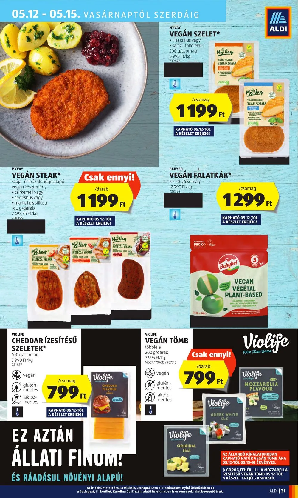 Aldi akciós újság 05.09–05.15 – 35. oldal