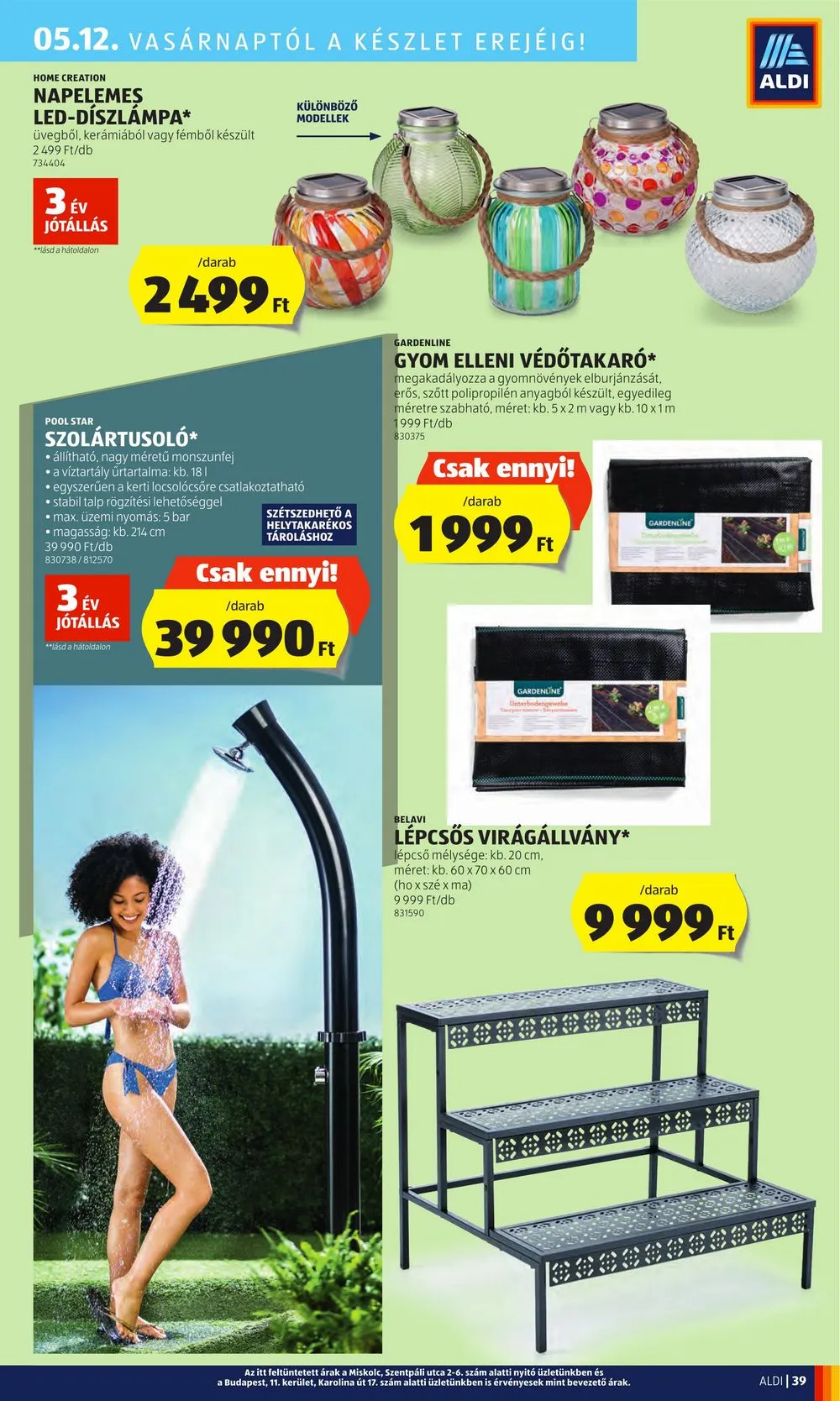 Aldi akciós újság 05.09–05.15 – 43. oldal