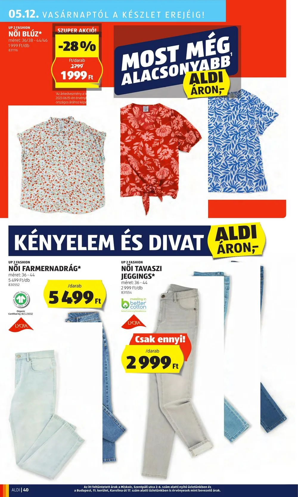 Aldi akciós újság 05.09–05.15 – 44. oldal