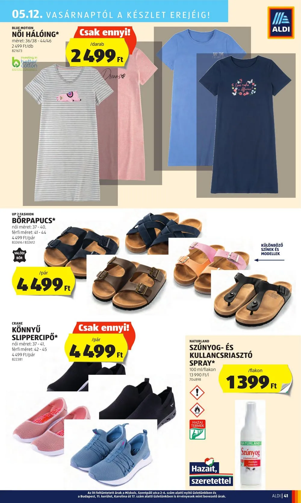 Aldi akciós újság 05.09–05.15 – 45. oldal