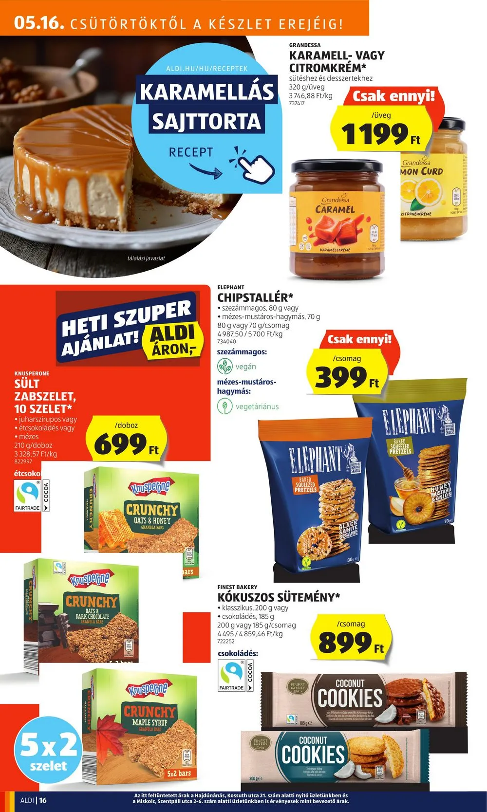 Aldi akciós újság 05.16–05.22 – 18. oldal