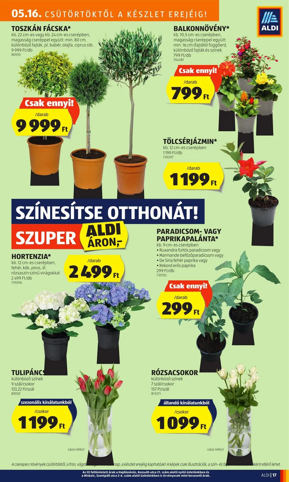 Aldi akciós újság 05.16–05.22 – 19. oldal