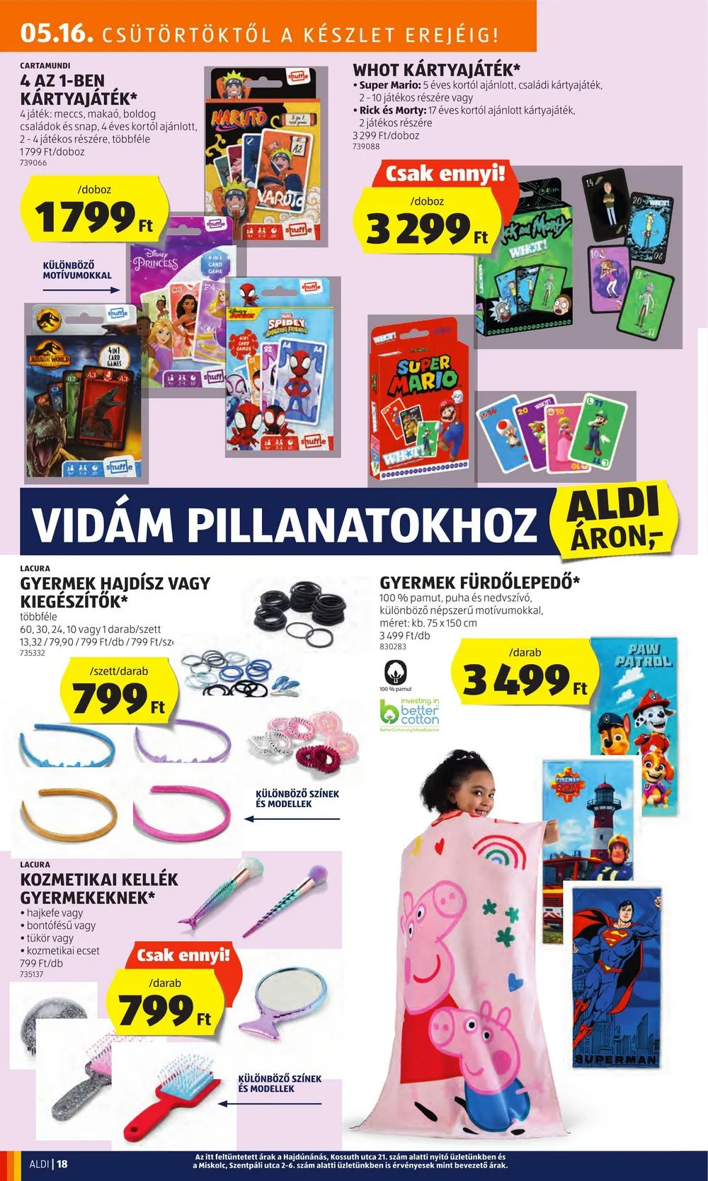 Aldi akciós újság 05.16–05.22 – 20. oldal