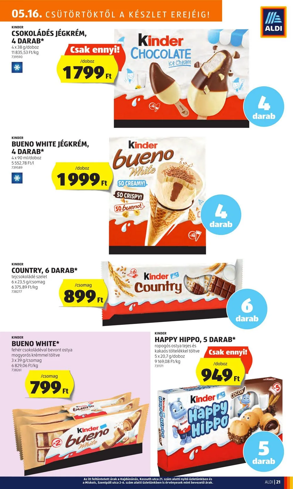 Aldi akciós újság 05.16–05.22 – 23. oldal