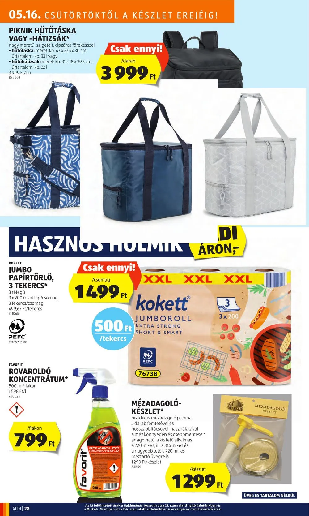 Aldi akciós újság 05.16–05.22 – 30. oldal