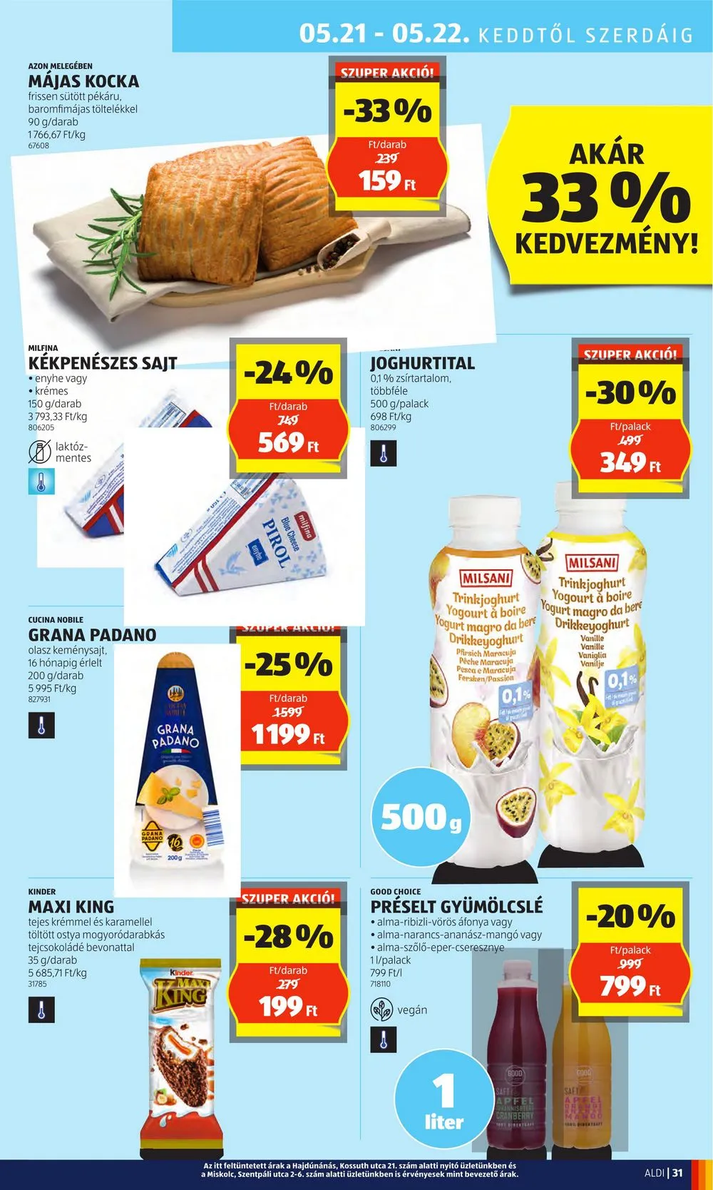 Aldi akciós újság 05.16–05.22 – 35. oldal