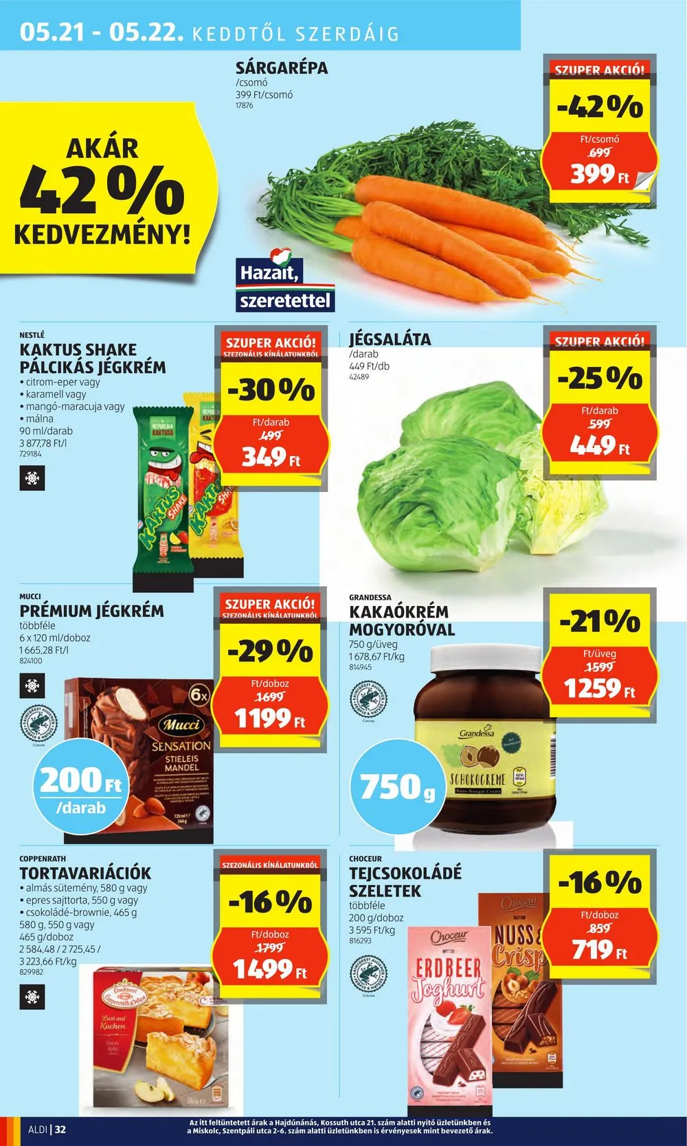 Aldi akciós újság 05.16–05.22 – 36. oldal