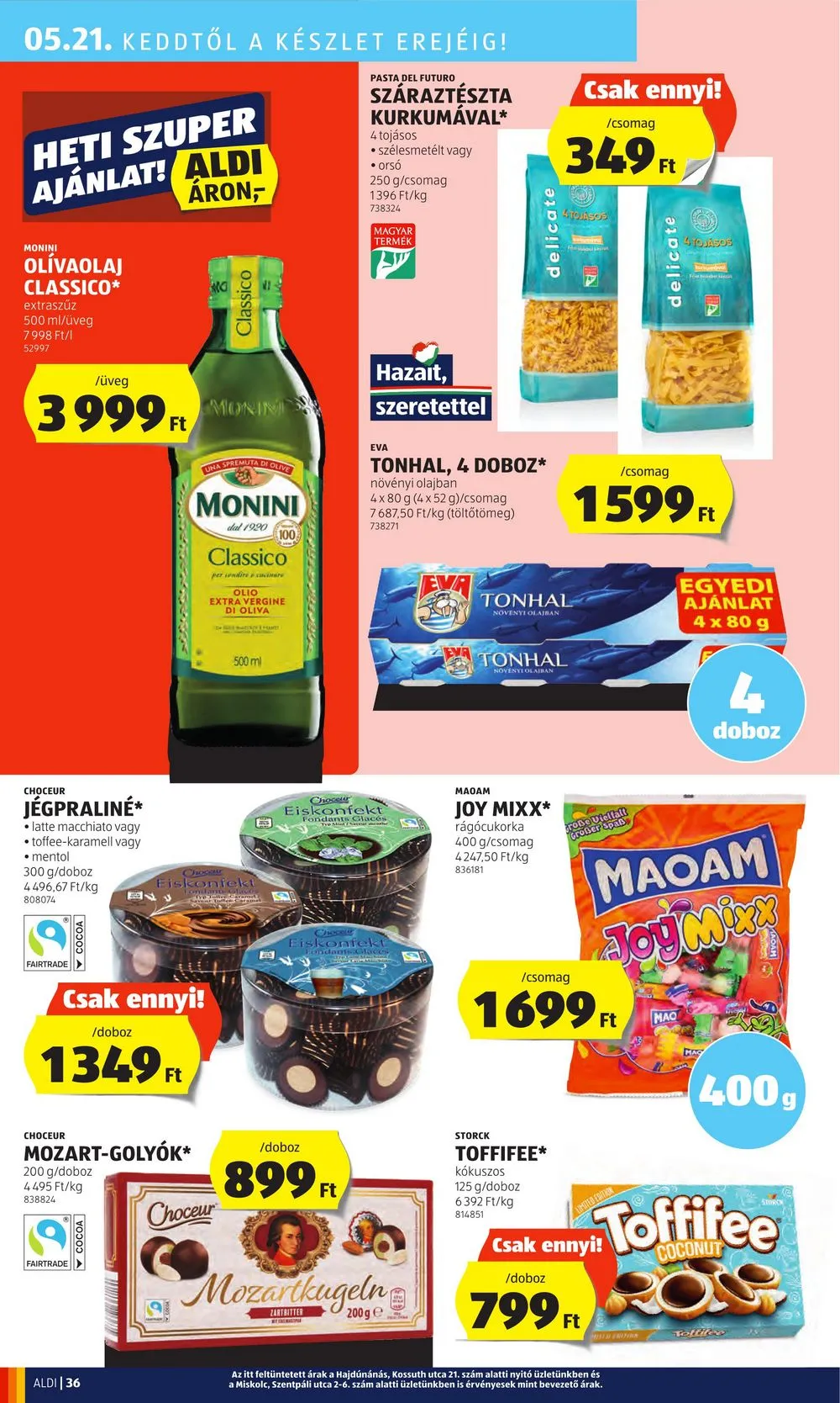 Aldi akciós újság 05.16–05.22 – 40. oldal
