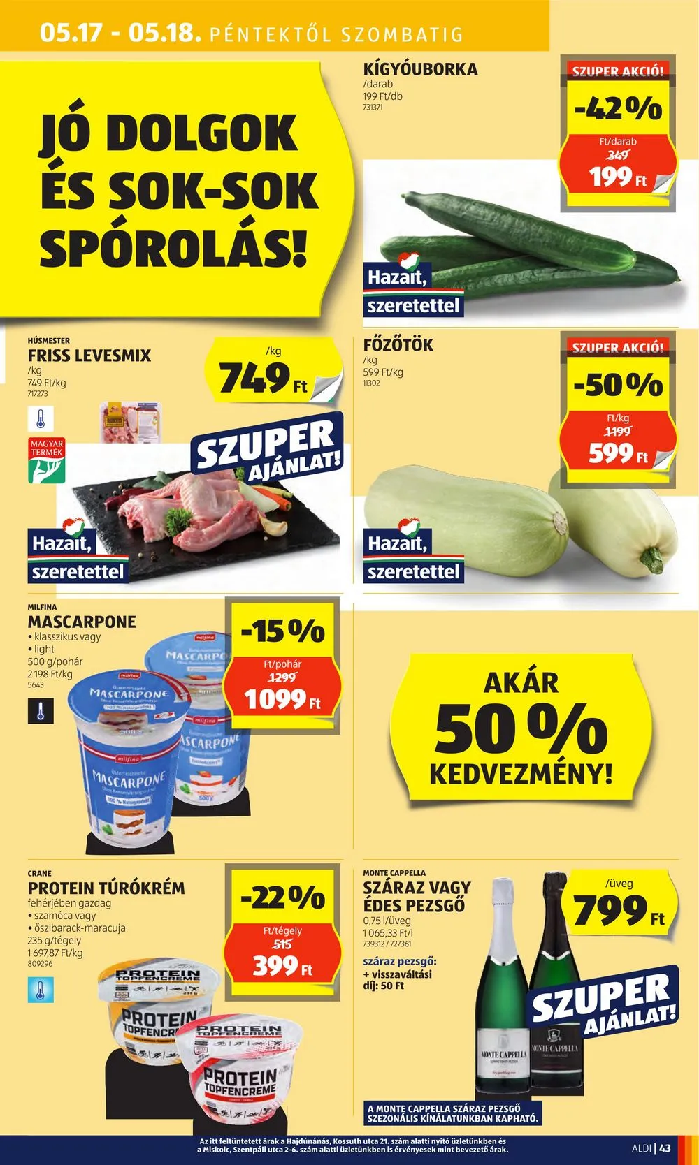 Aldi akciós újság 05.16–05.22 – 47. oldal