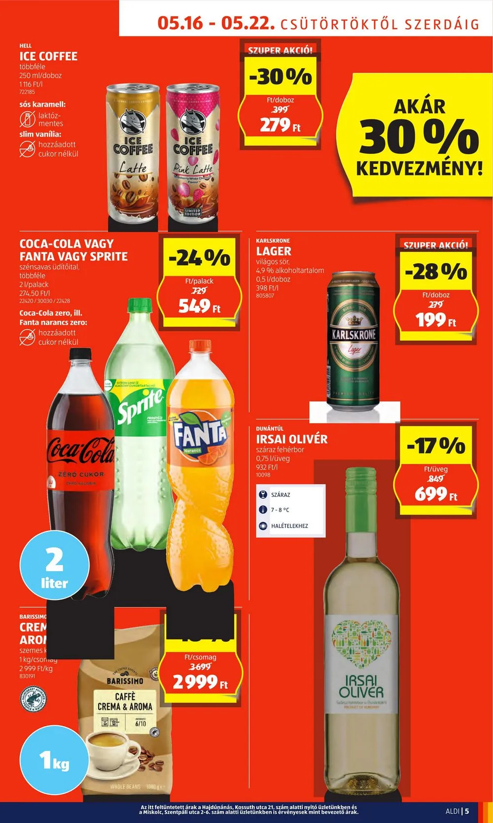 Aldi akciós újság 05.16–05.22 – 5. oldal
