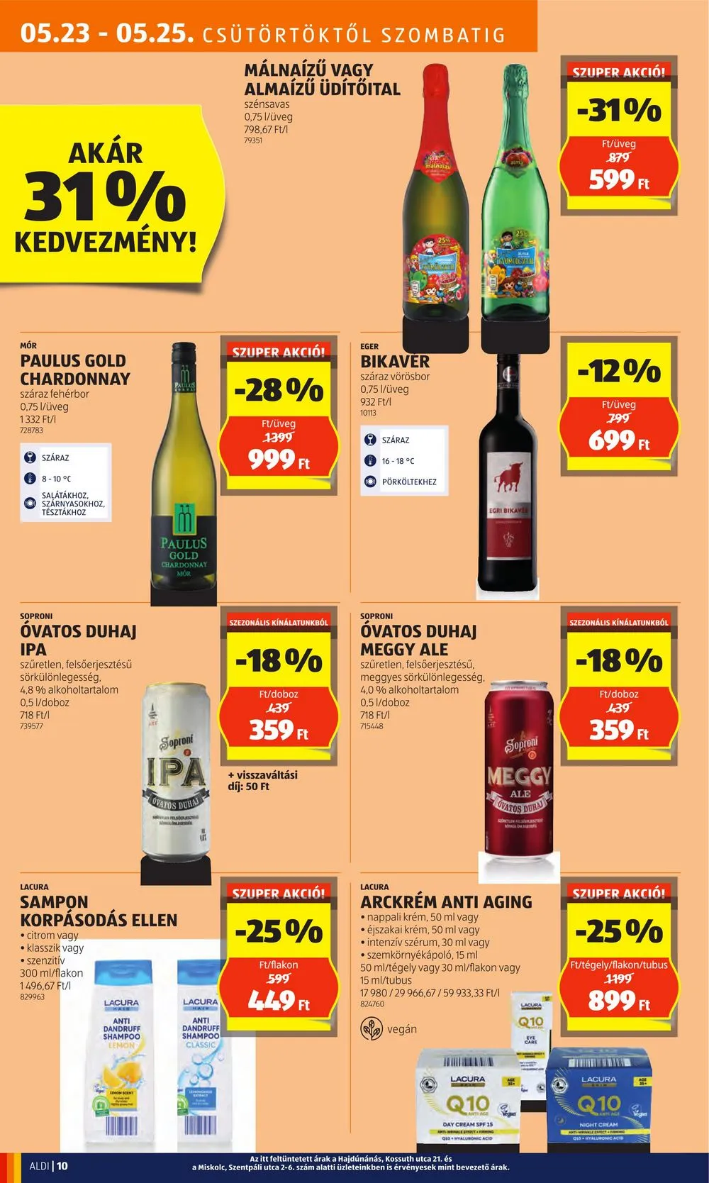 Aldi akciós újság 05.23–05.29 – 12. oldal