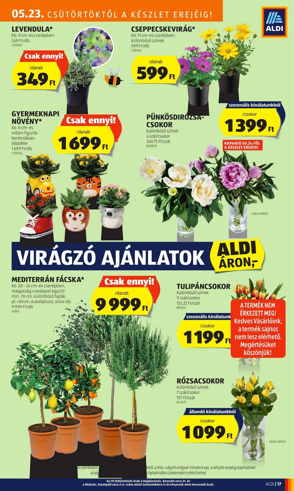 Aldi akciós újság 05.23–05.29 – 19. oldal
