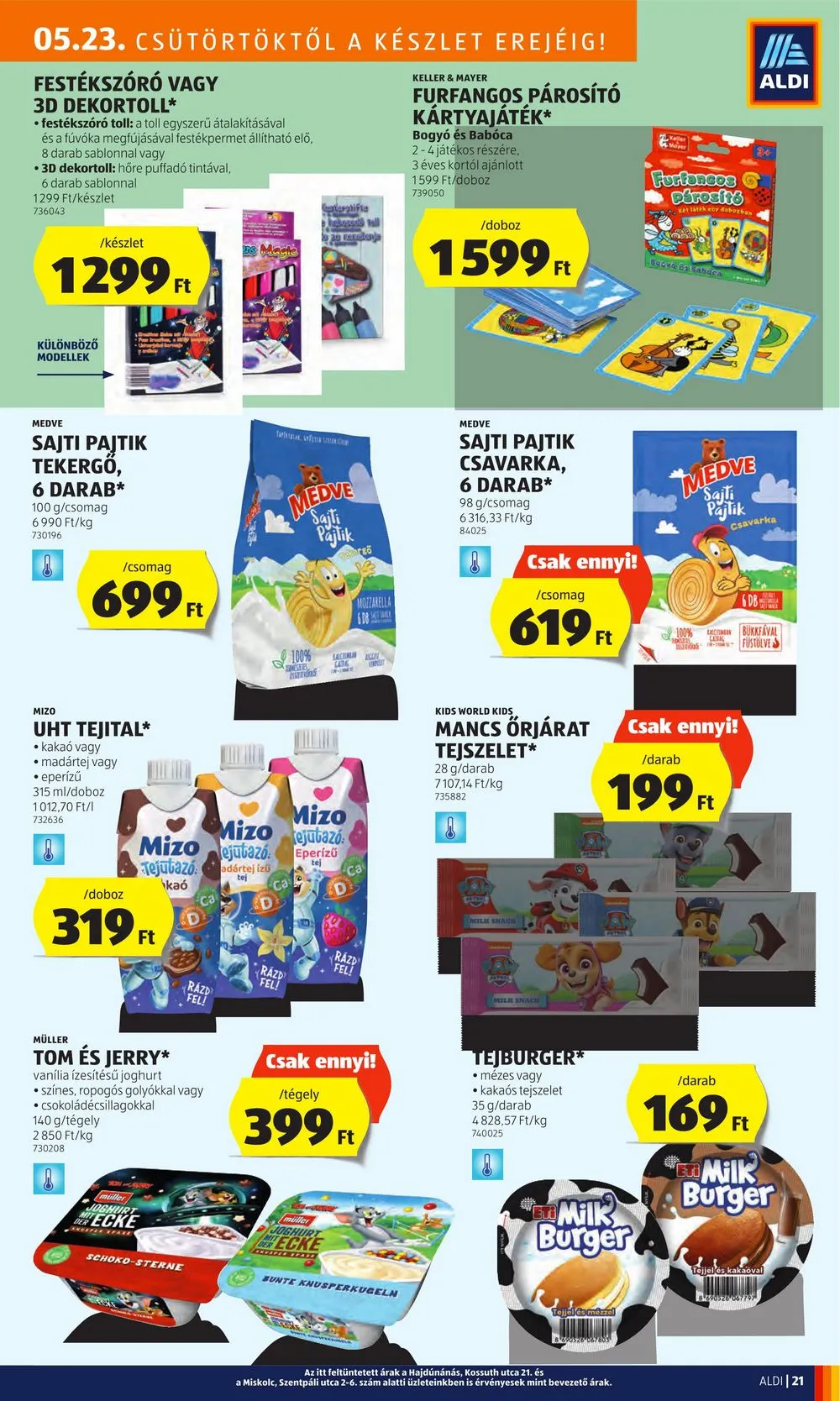 Aldi akciós újság 05.23–05.29 – 23. oldal