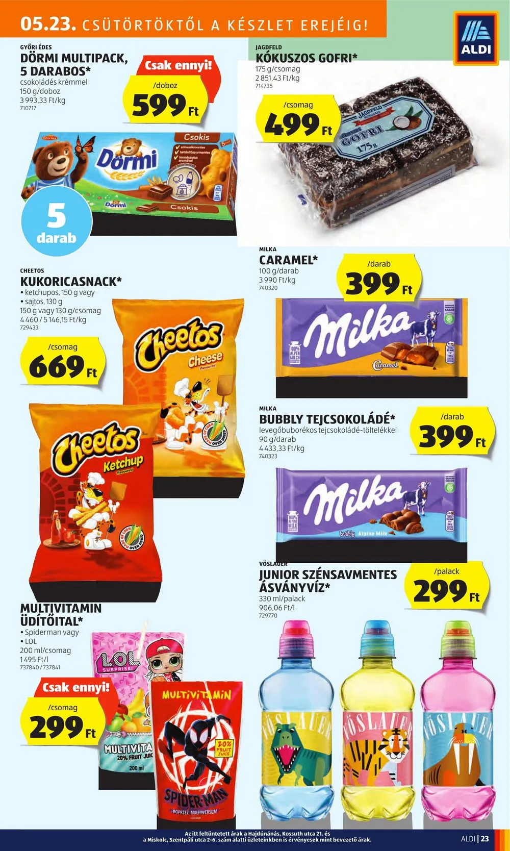 Aldi akciós újság 05.23–05.29 – 25. oldal