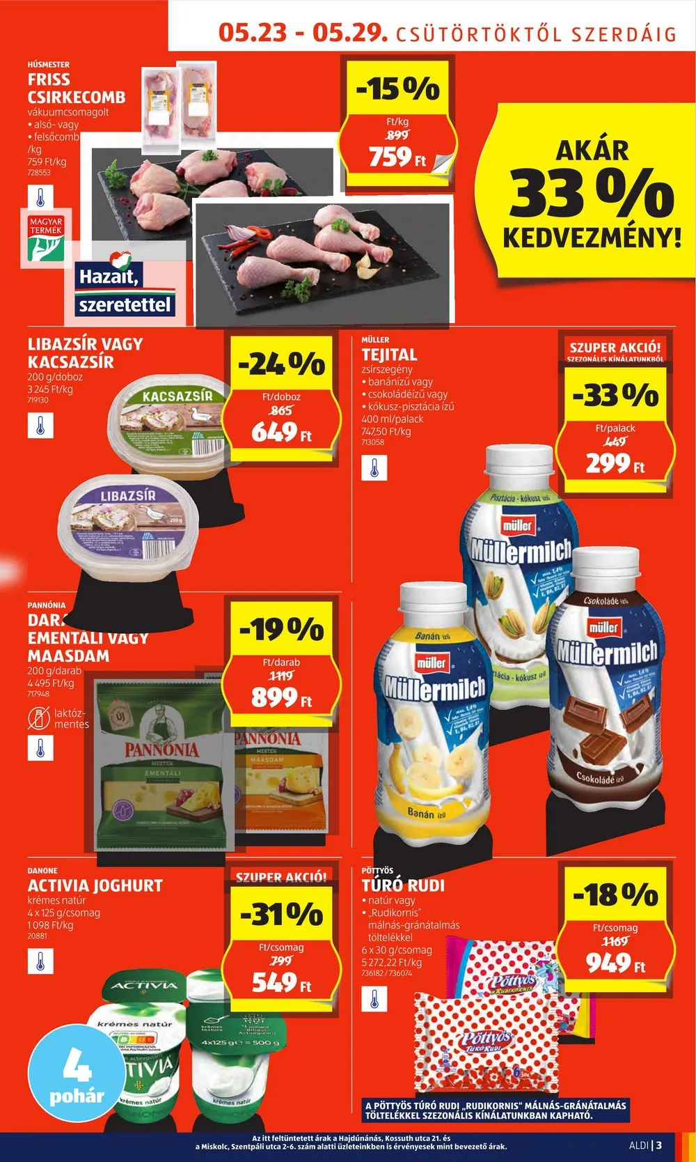 Aldi akciós újság 05.23–05.29 – 3. oldal