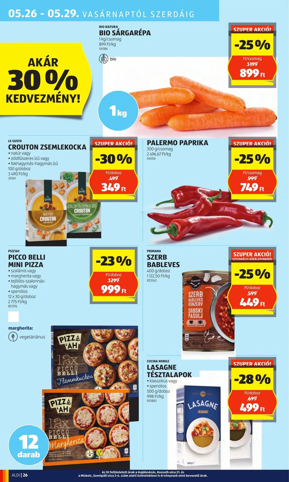 Aldi akciós újság 05.23–05.29 – 30. oldal