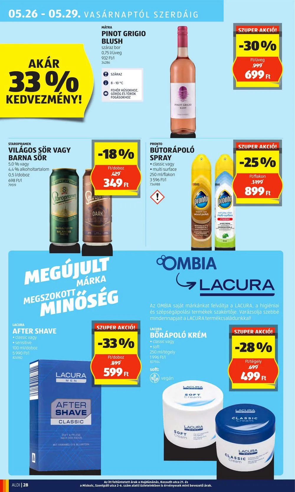 Aldi akciós újság 05.23–05.29 – 32. oldal