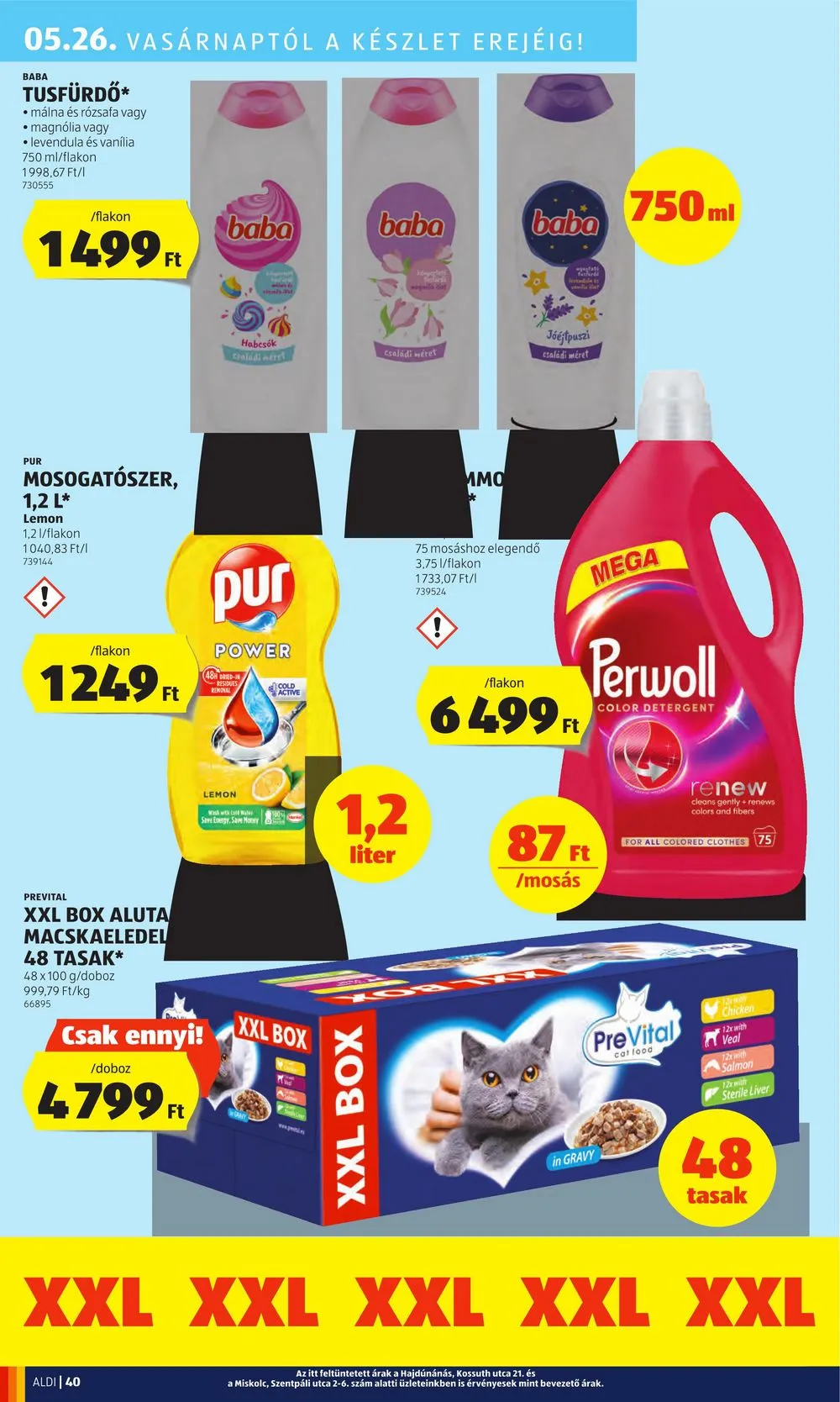 Aldi akciós újság 05.23–05.29 – 44. oldal