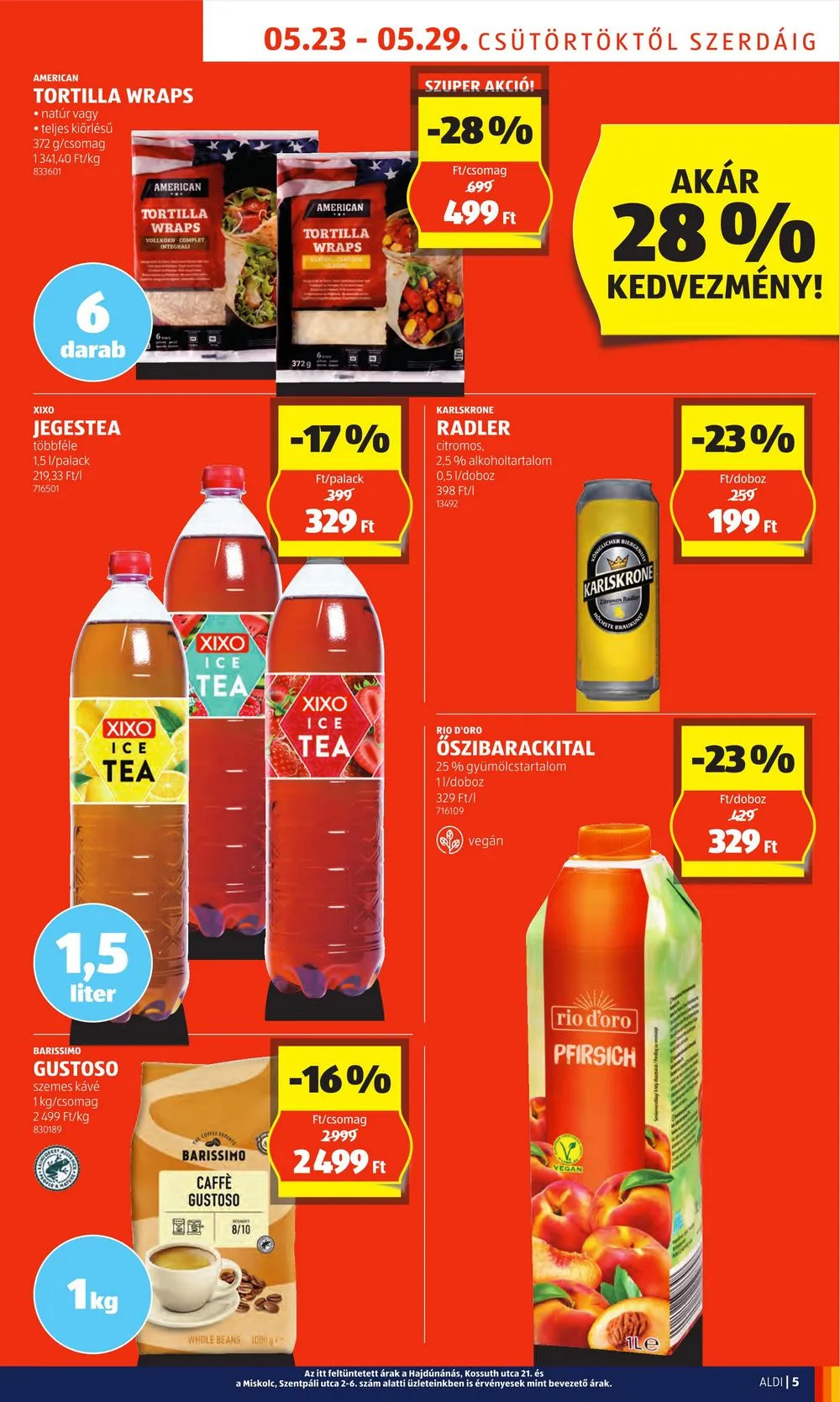 Aldi akciós újság 05.23–05.29 – 5. oldal