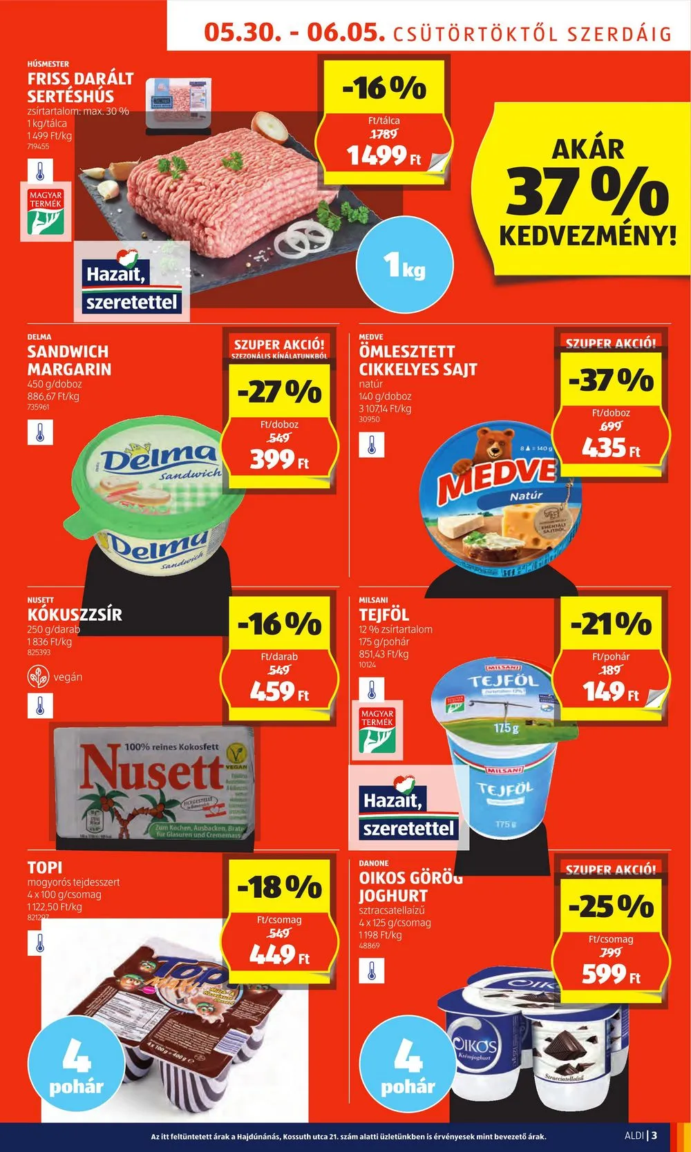 Aldi akciós újság 05.30–06.05 – 3. oldal