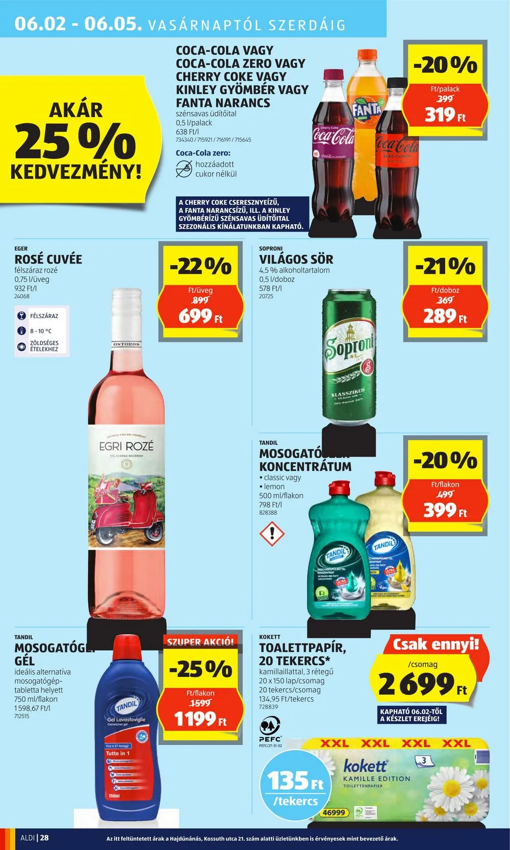 Aldi akciós újság 05.30–06.05 – 32. oldal