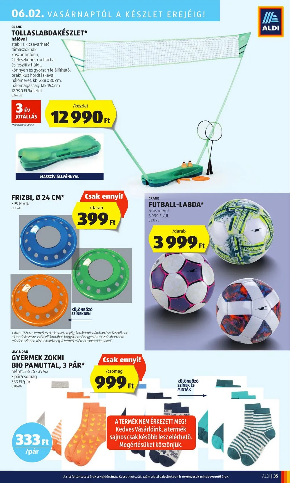 Aldi akciós újság 05.30–06.05 – 39. oldal