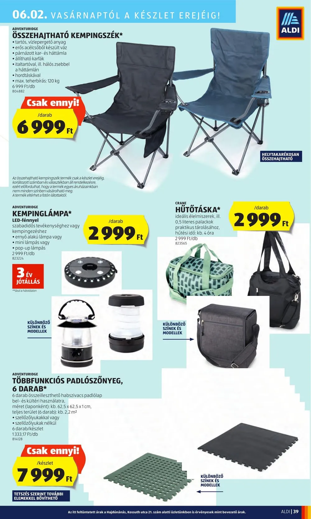 Aldi akciós újság 05.30–06.05 – 43. oldal