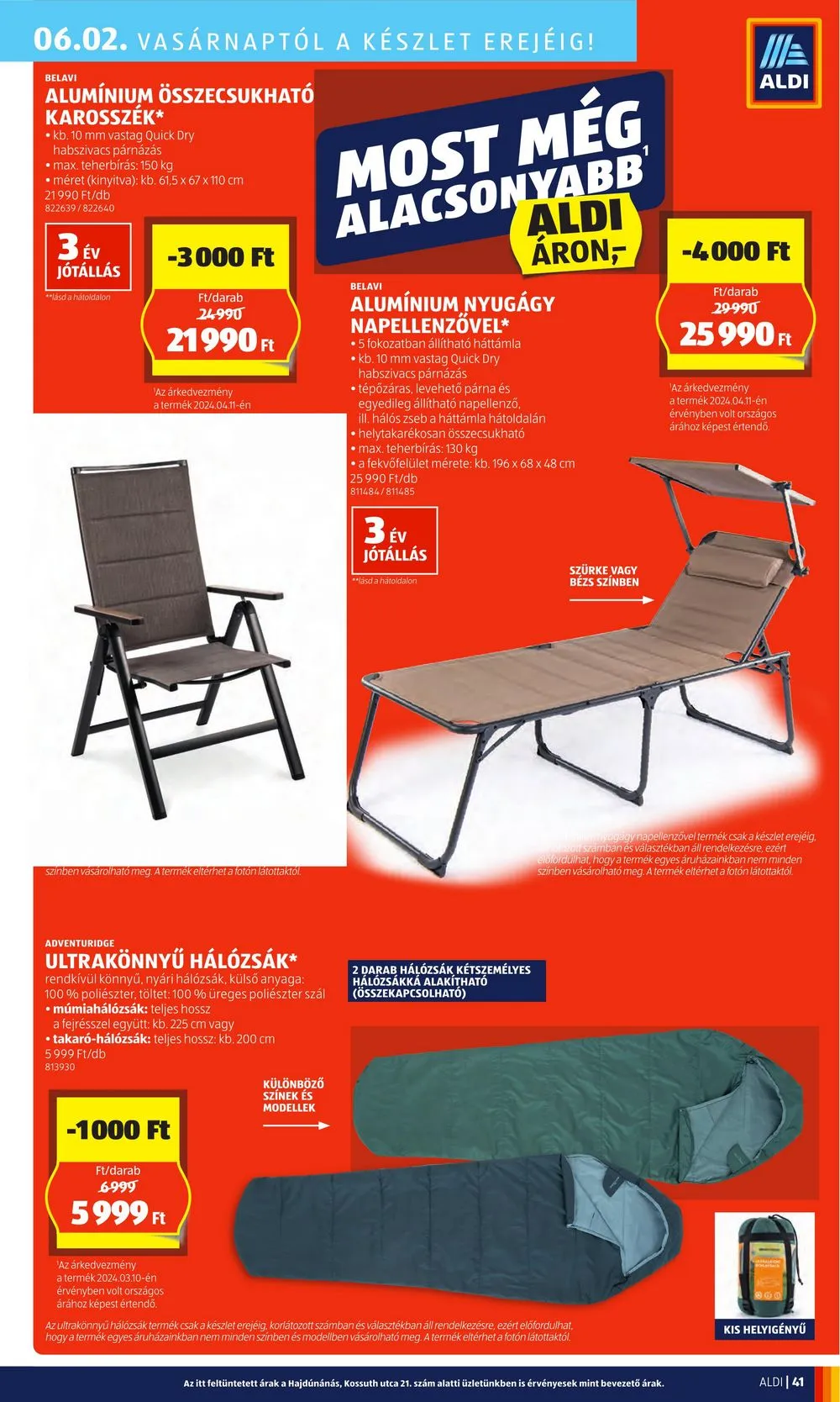 Aldi akciós újság 05.30–06.05 – 45. oldal