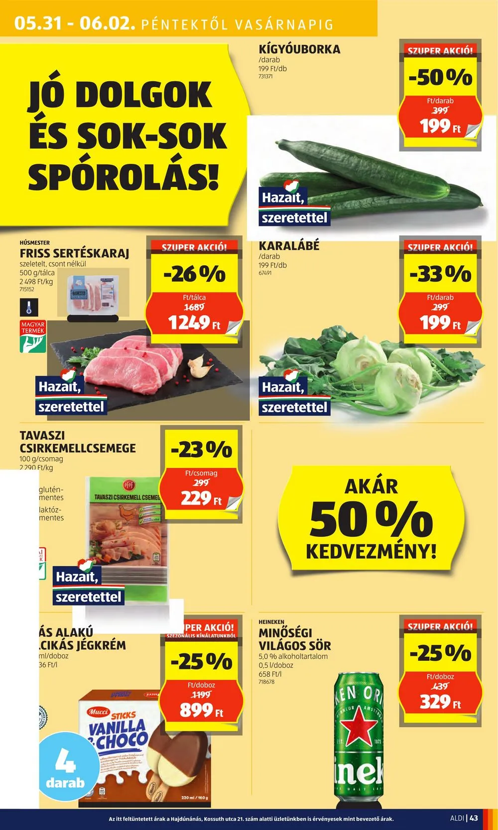 Aldi akciós újság 05.30–06.05 – 47. oldal