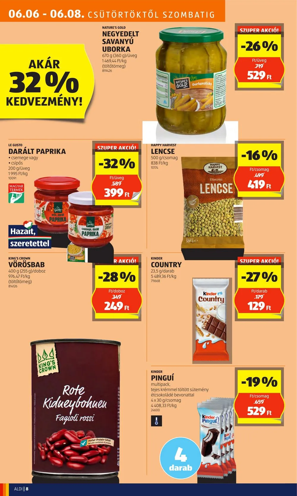 Aldi akciós újság 06.06–06.12 – 10. oldal