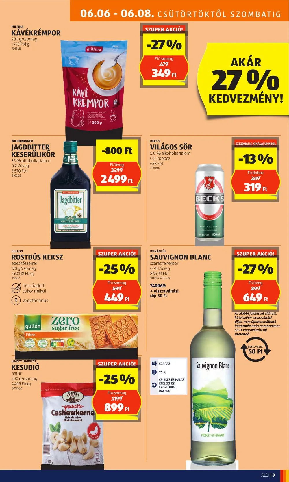 Aldi akciós újság 06.06–06.12 – 11. oldal