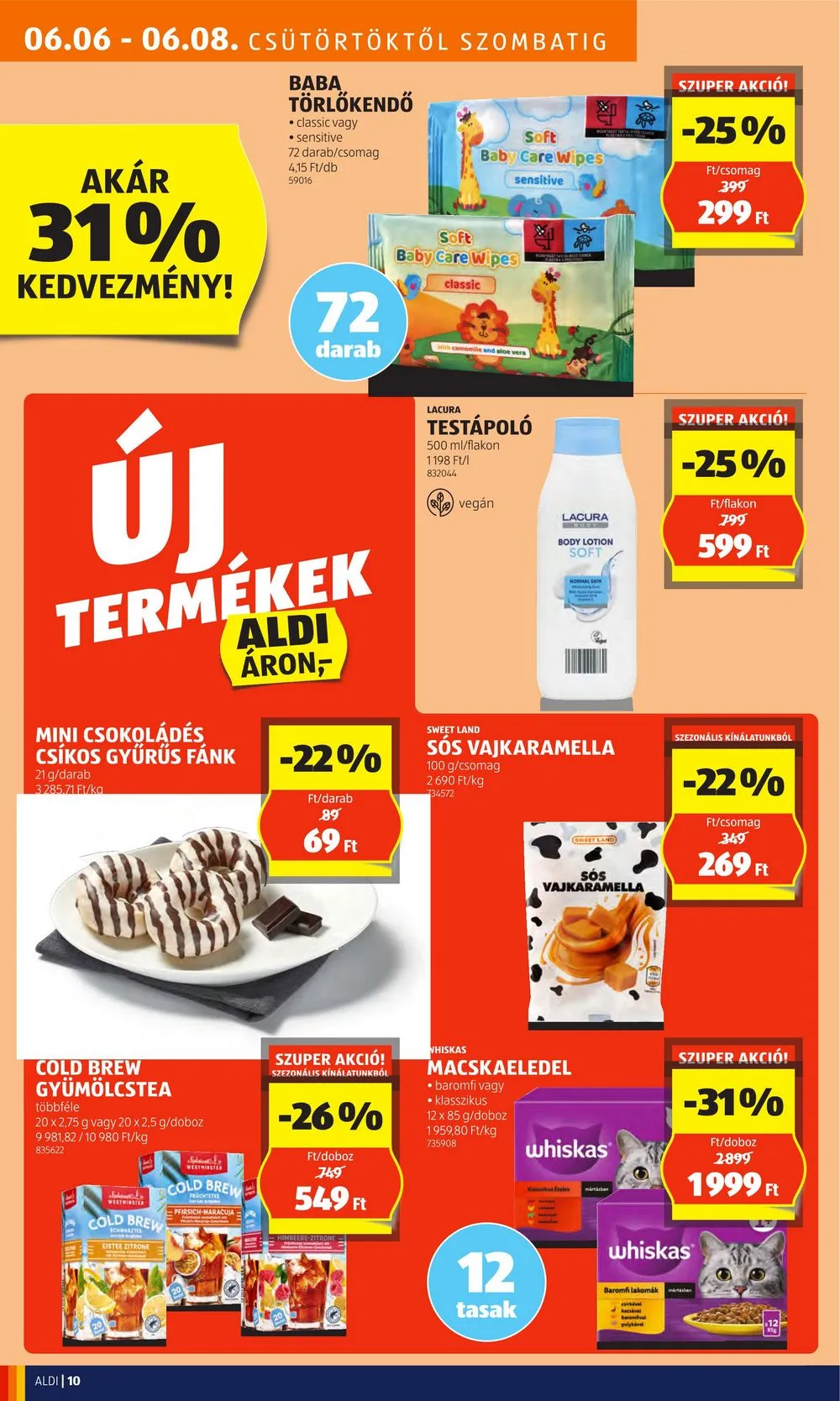 Aldi akciós újság 06.06–06.12 – 12. oldal