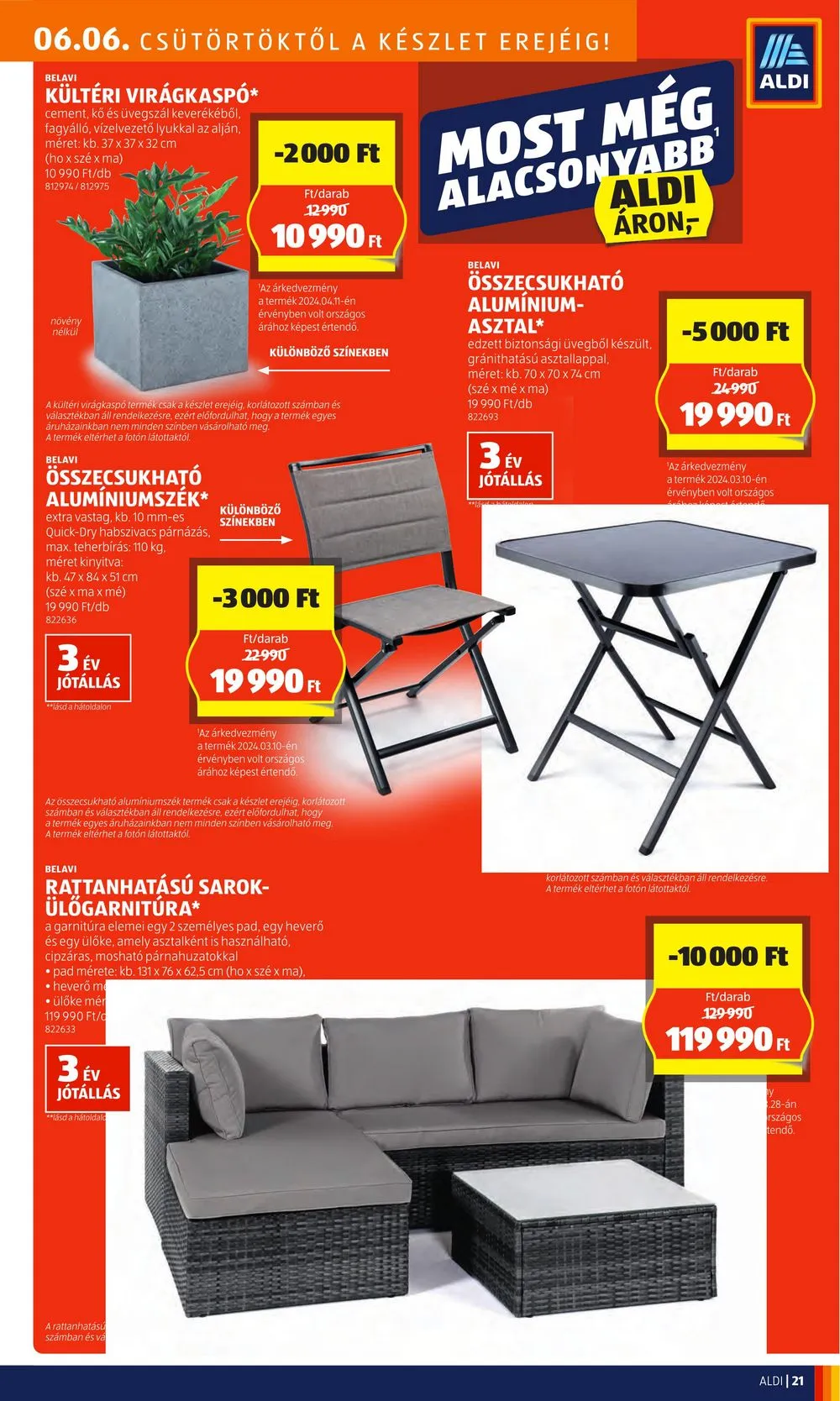 Aldi akciós újság 06.06–06.12 – 23. oldal