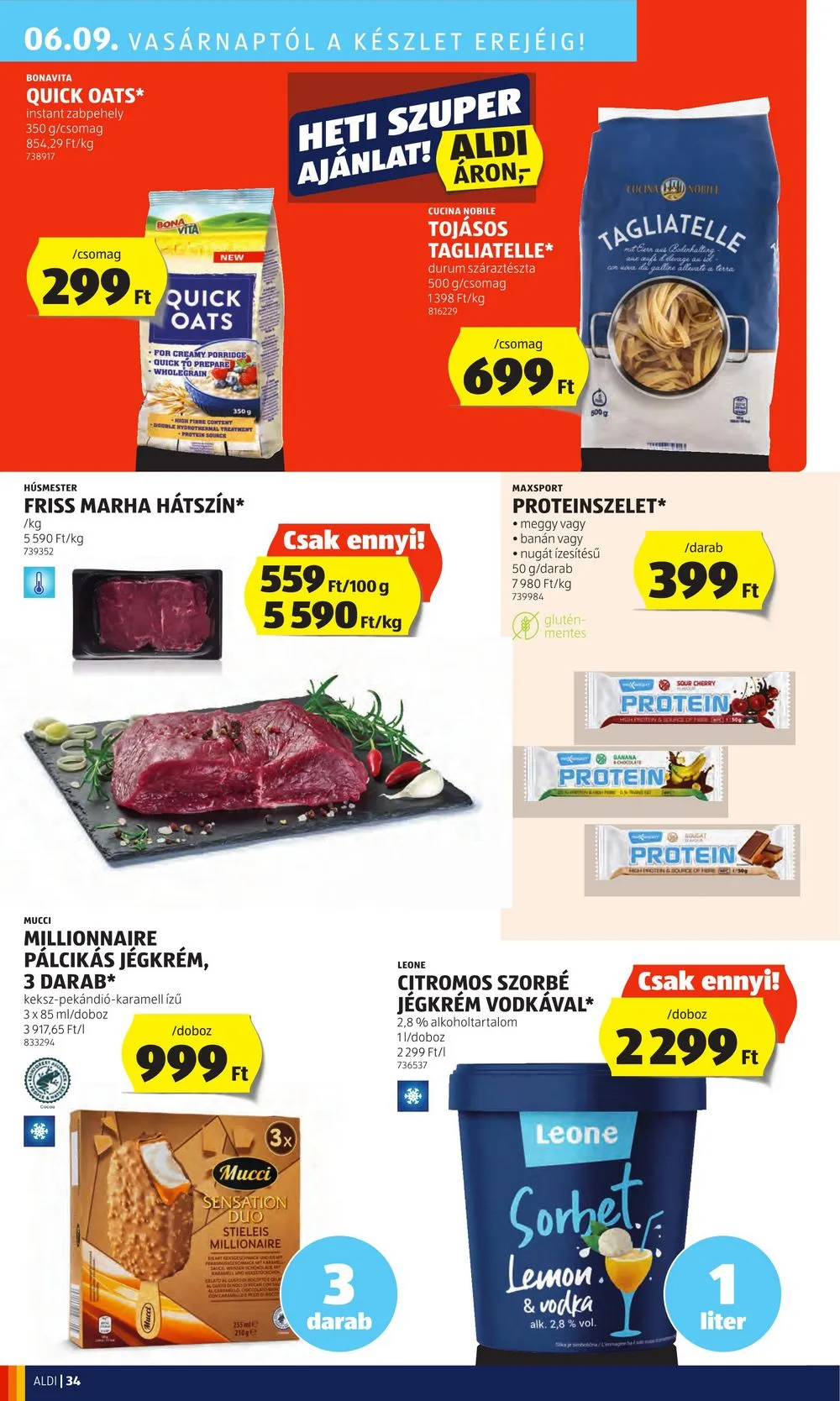 Aldi akciós újság 06.06–06.12 – 38. oldal