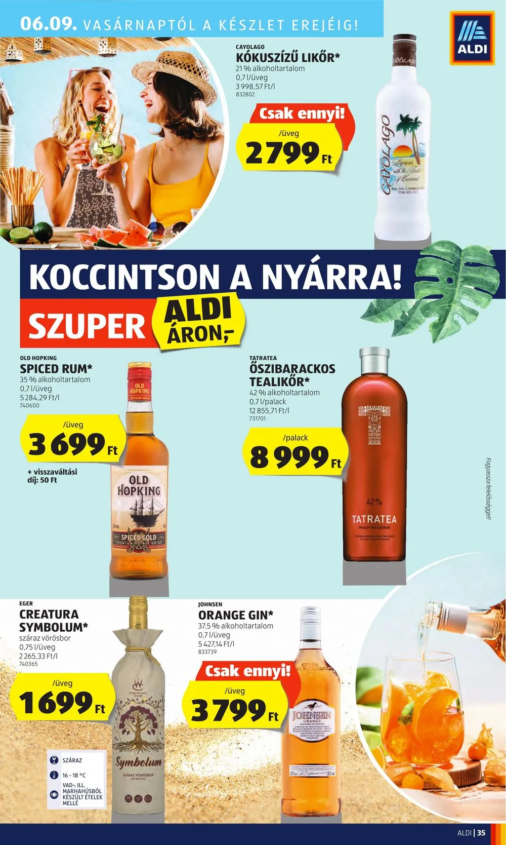 Aldi akciós újság 06.06–06.12 – 39. oldal