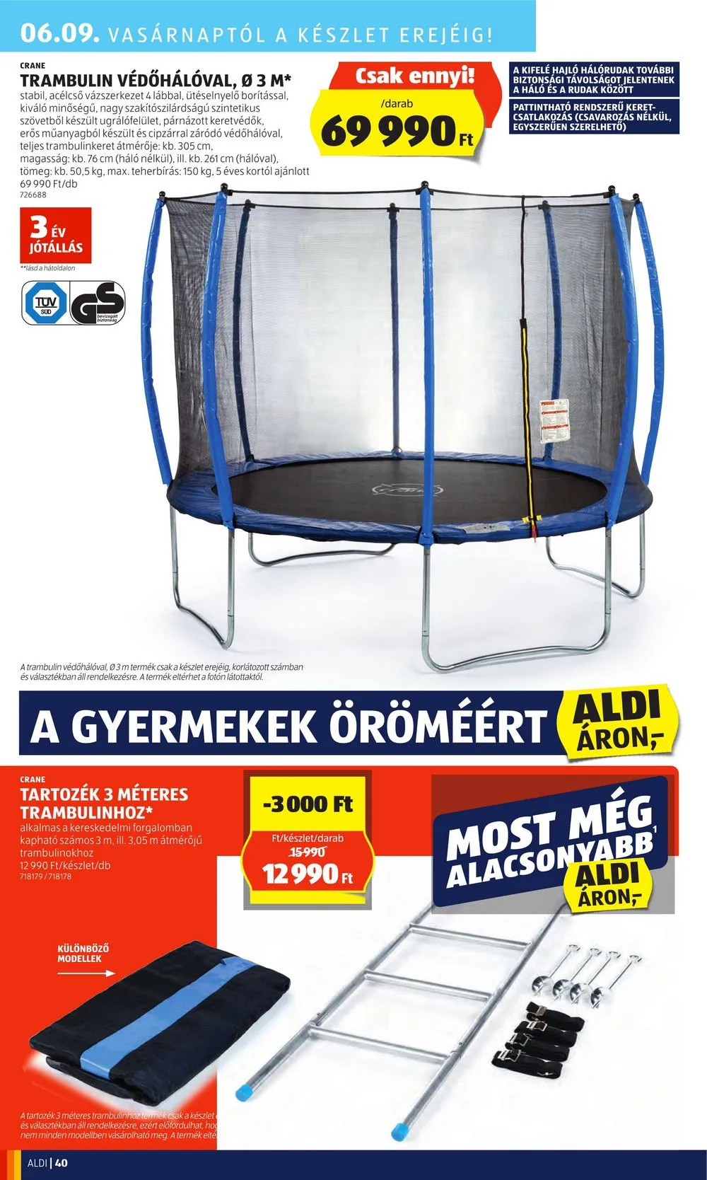 Aldi akciós újság 06.06–06.12 – 46. oldal