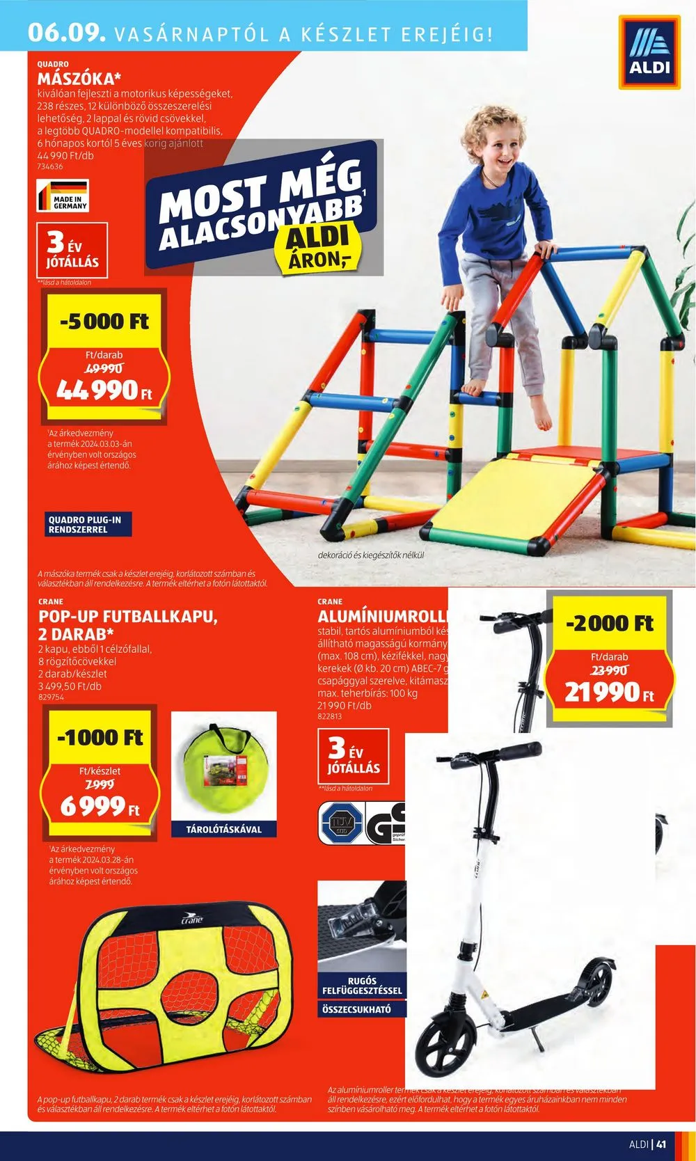 Aldi akciós újság 06.06–06.12 – 47. oldal