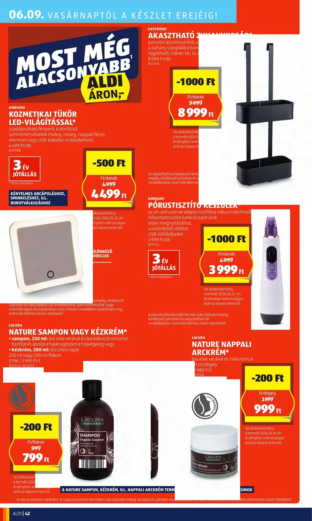 Aldi akciós újság 06.06–06.12 – 48. oldal