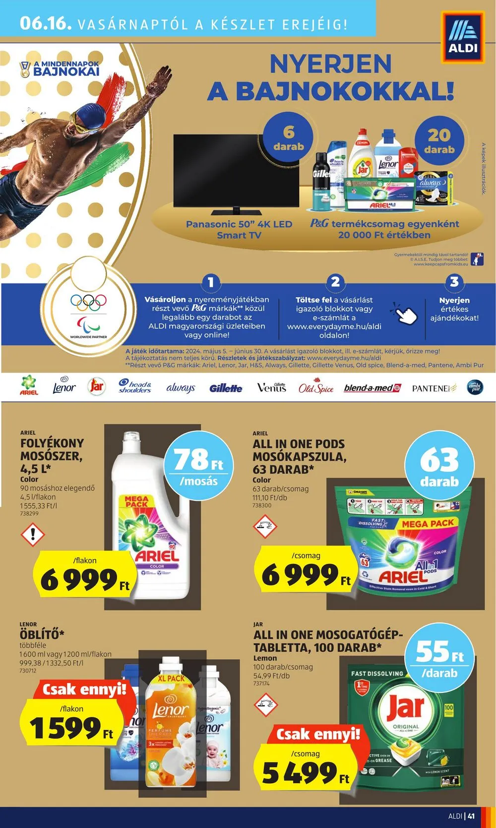 Aldi akciós újság 06.13–06.19 – 47. oldal