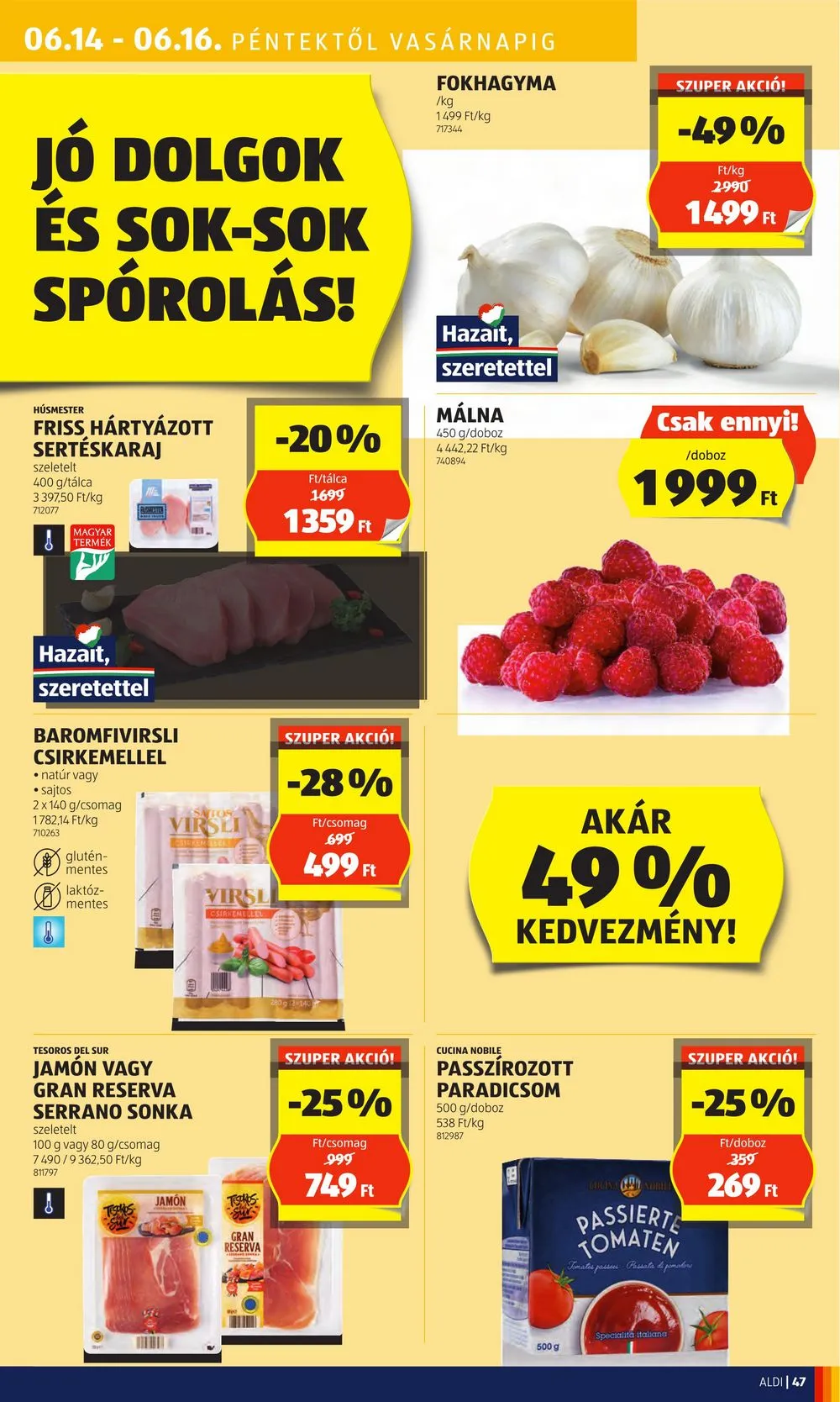Aldi akciós újság 06.13–06.19 – 53. oldal