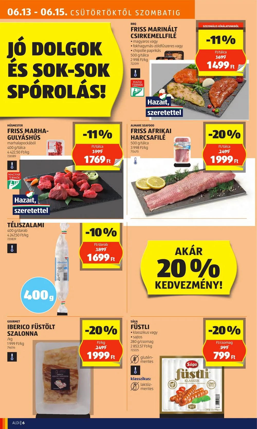 Aldi akciós újság 06.13–06.19 – 8. oldal