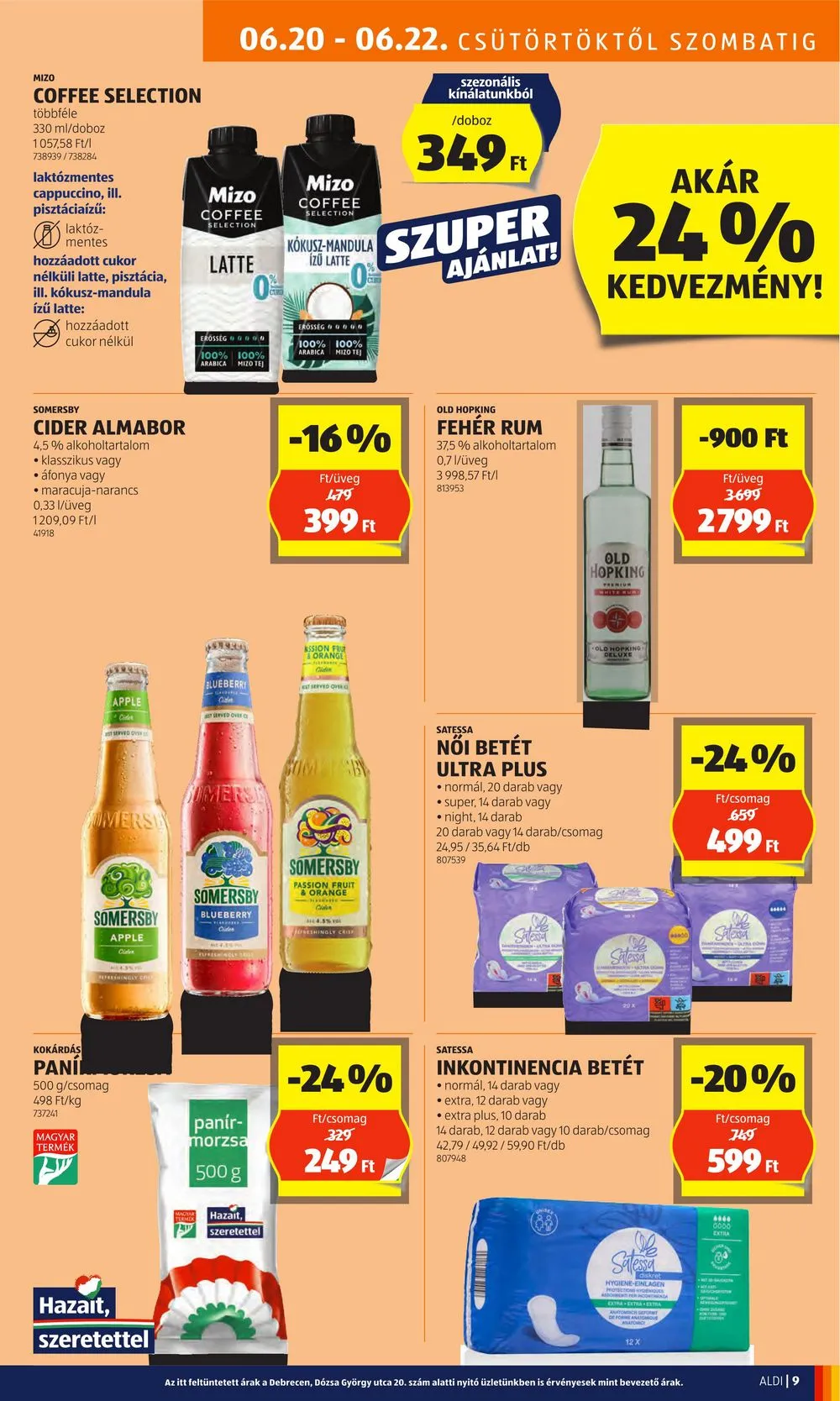 Aldi akciós újság 06.20–06.26 – 11. oldal