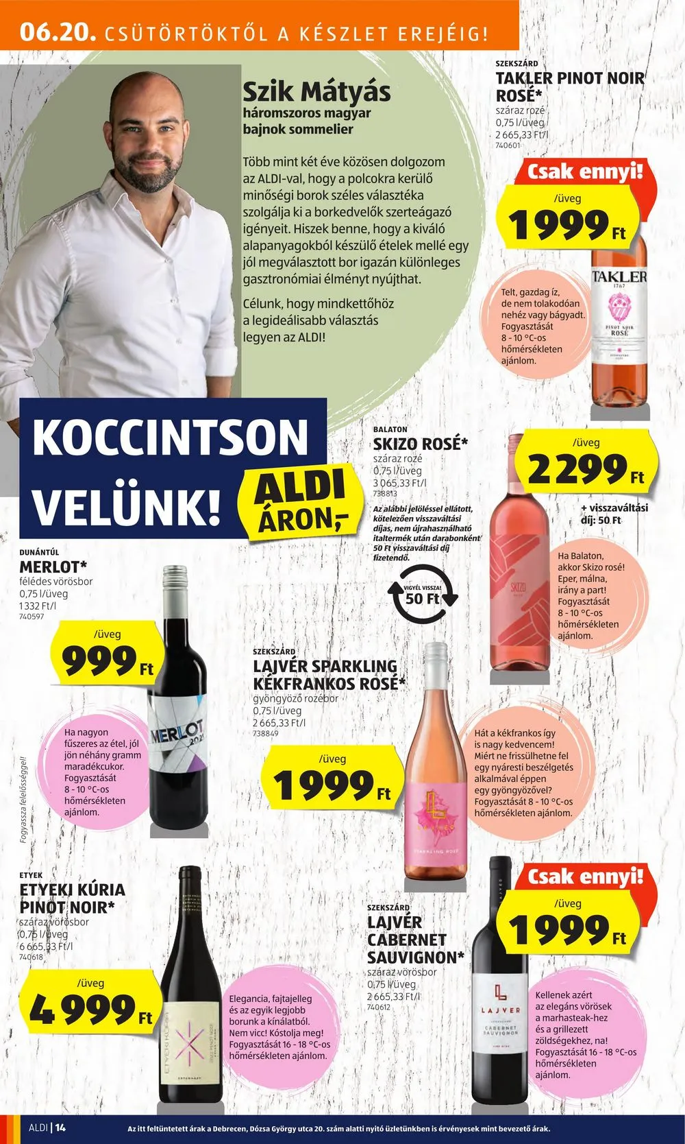 Aldi akciós újság 06.20–06.26 – 16. oldal